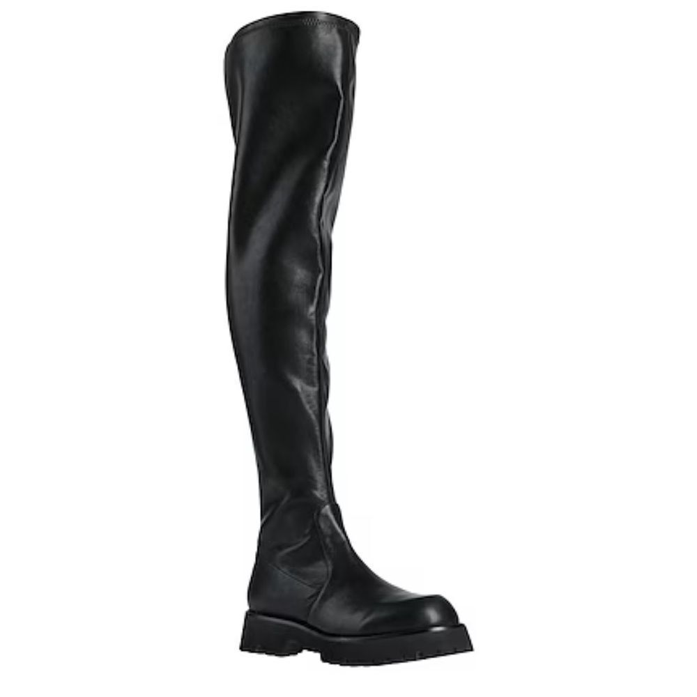 Jeffrey Campbell Knee Boots in Black, Size 6, New without Box MSRP $310